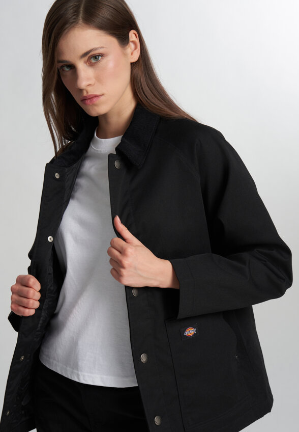 Легкая куртка женская DICKIES Union Barn, Черный