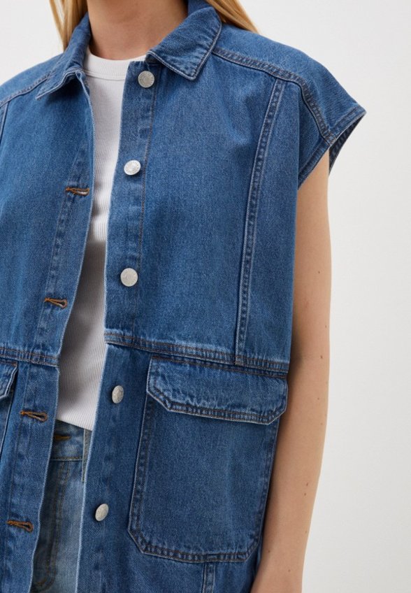 Жилет джинсовый b.young