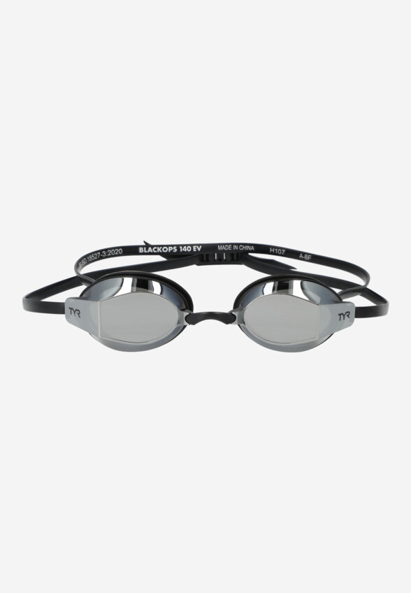 Очки для плавания TYR Black Ops 140 Ev Racing Mirrored, Серебряный