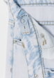 Джинсы Wide leg со шнурком для девочек7  - превью