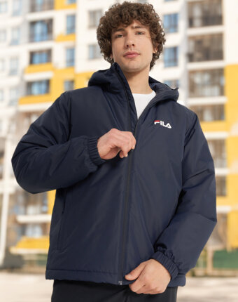 Куртка утепленная мужская FILA Essentials, Синий женщинам