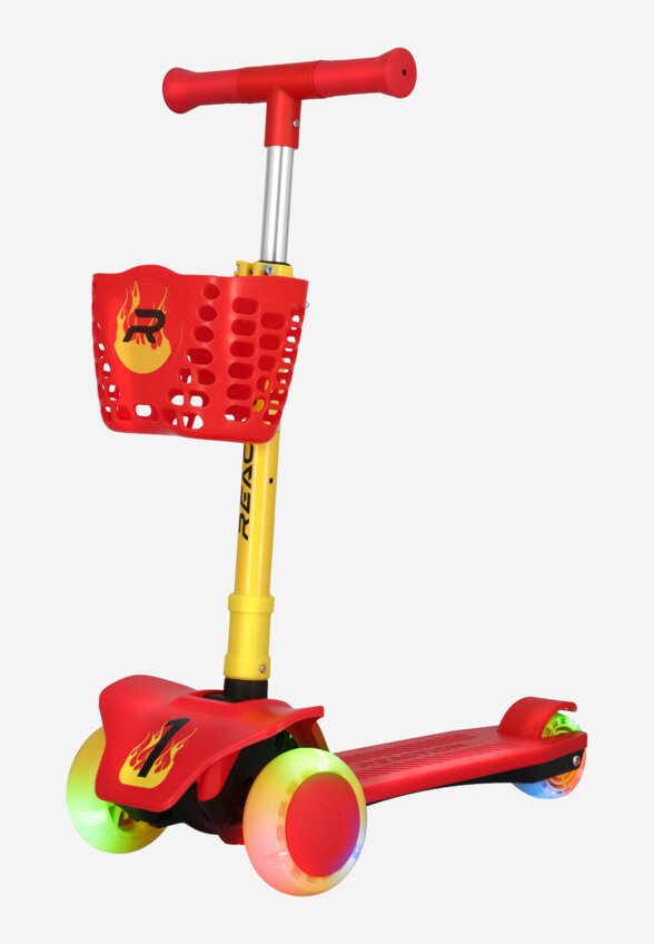 Самокат детский Reaction Joy 3.0, 120 мм, Красный