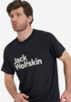 Футболка мужская Jack Wolfskin Brand, Черный1  - превью
