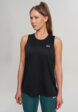 Майка женская Under Armour Tech Tank Solid, Черный2  - превью