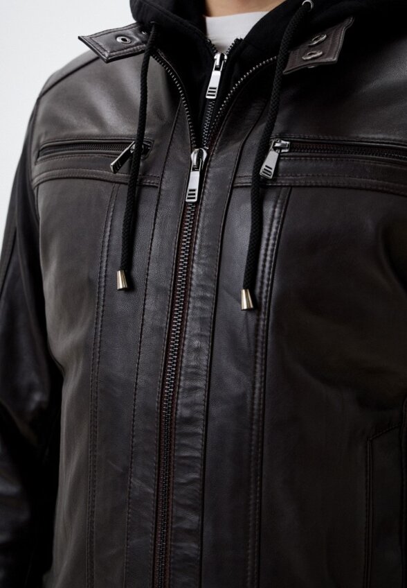 Куртка кожаная Jorg Weber