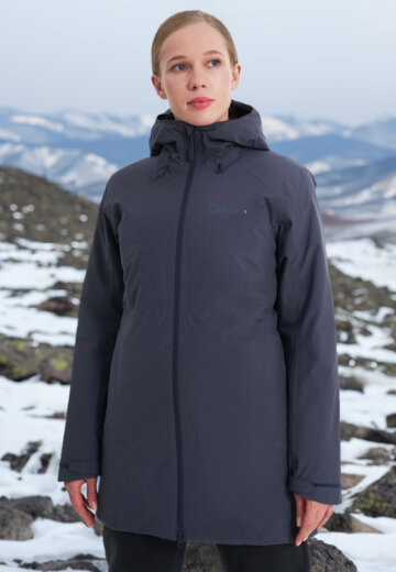 Куртка утепленная женская Jack Wolfskin Heidelstein, Серый