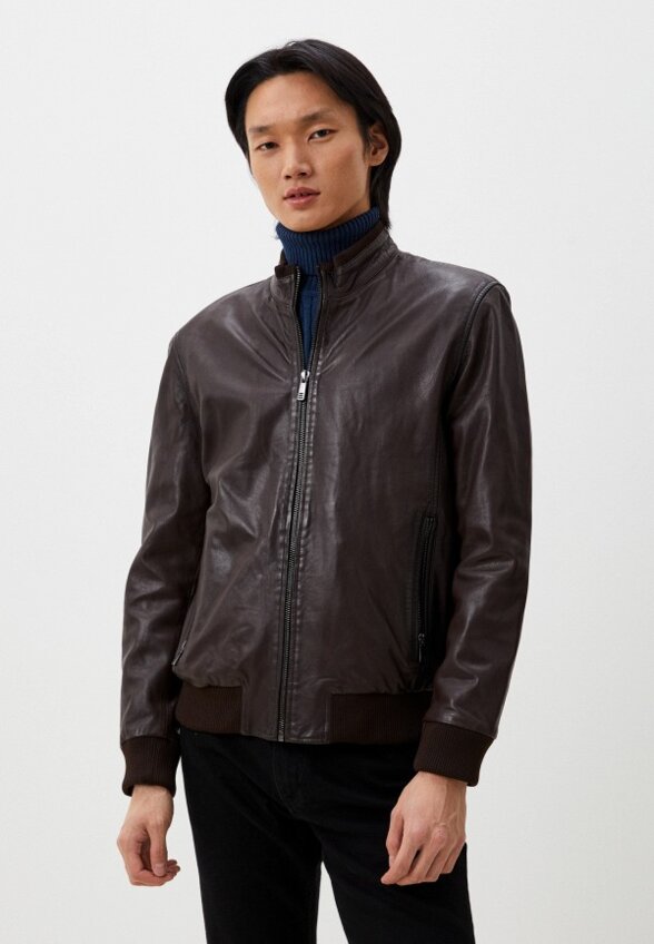 Куртка кожаная Jorg Weber