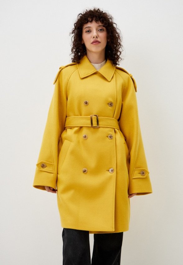 Пальто двубортное Costoso