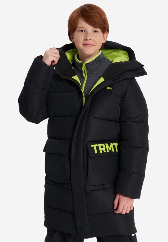 Пальто утепленное детское Termit, Черный