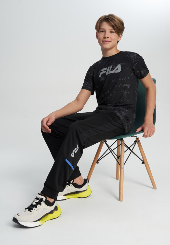Брюки для мальчиков FILA, Черный
