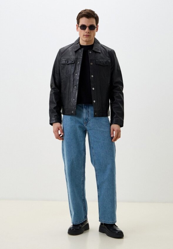 Куртка кожаная Jorg Weber