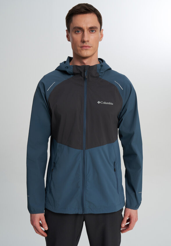 Ветровка мужская Columbia Columbia Tech II Wind Full Zip, Синий