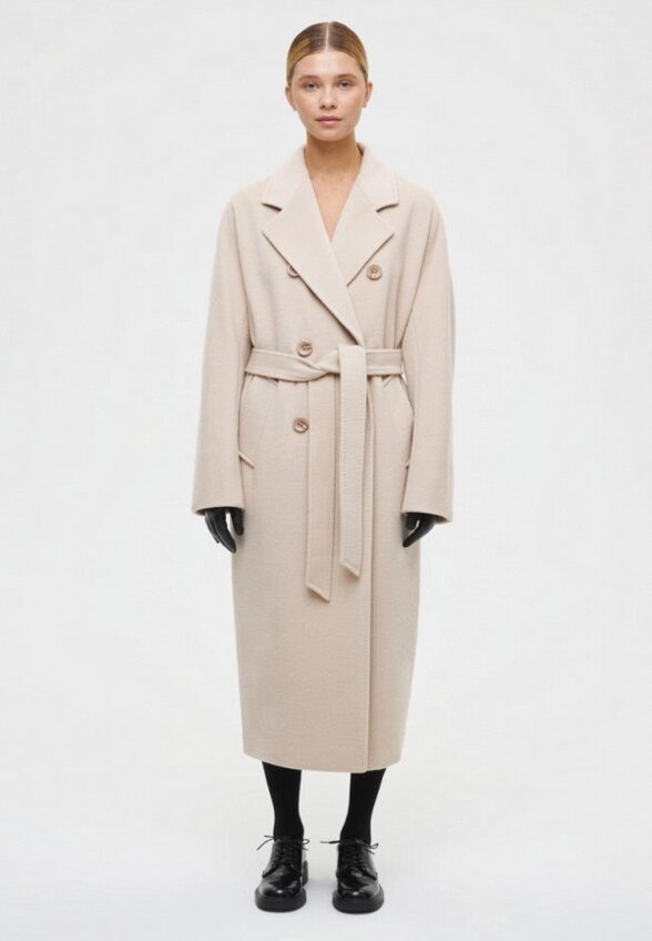 Пальто двубортное Prav.da