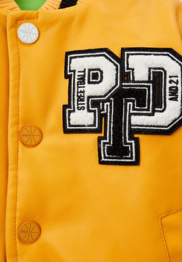 Куртка кожаная утепленная PlayToday