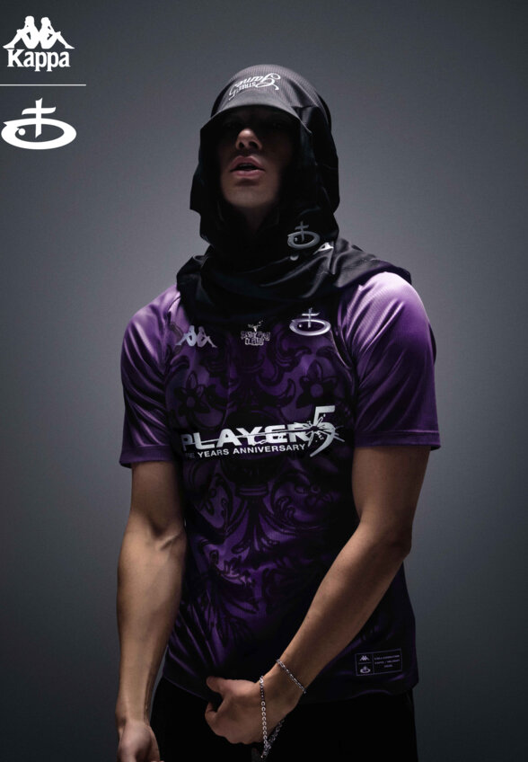 Джерси Kappa x OBLADAET, Фиолетовый