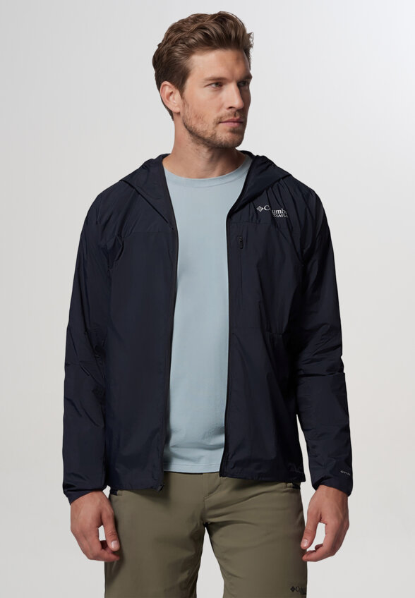 Ветровка мужская Columbia Khyex Pro Wind Jacket, Черный