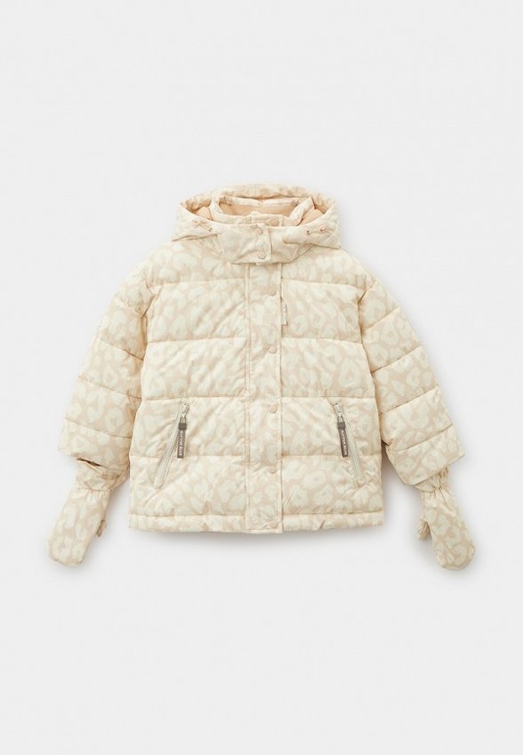 Куртка утепленная и варежки Button Blue