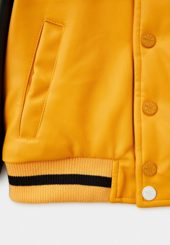 Куртка кожаная утепленная PlayToday