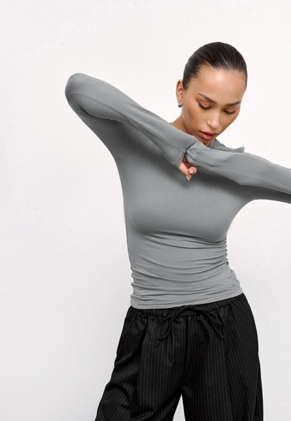 Лонгслив Gray Moss