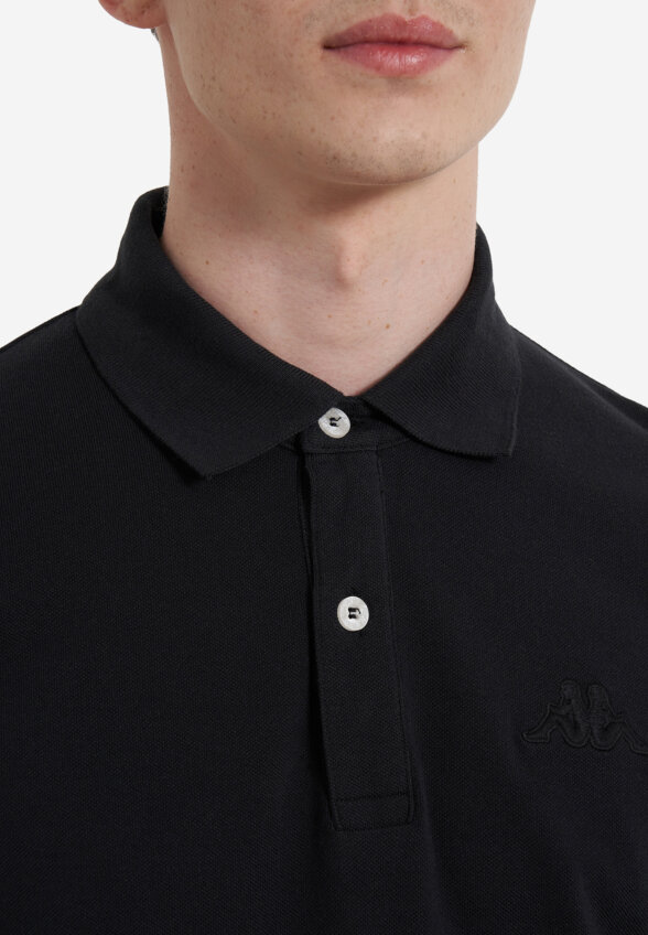 Поло мужское Kappa Polo d’Origini, Черный