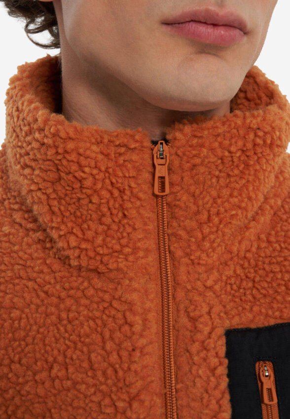 Джемпер флисовый мужской Kappa, Коричневый
