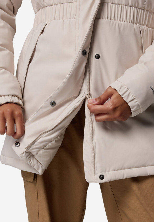 Парка женская Columbia Kennedy Meadows Mid Down Parka, Бежевый