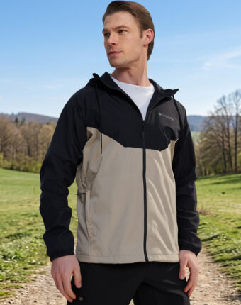 Ветровка мужская Columbia Spire Heights IV Jacket, Бежевый женщинам