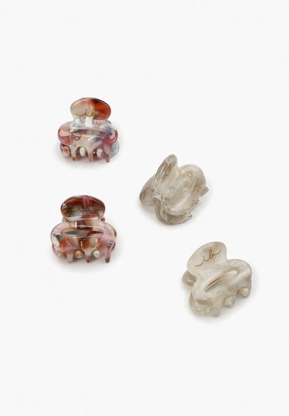 Заколки-крабы 4 шт. invisibobble