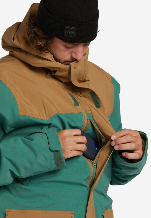 Куртка сноубордическая мужская Billabong Montana, Желтый