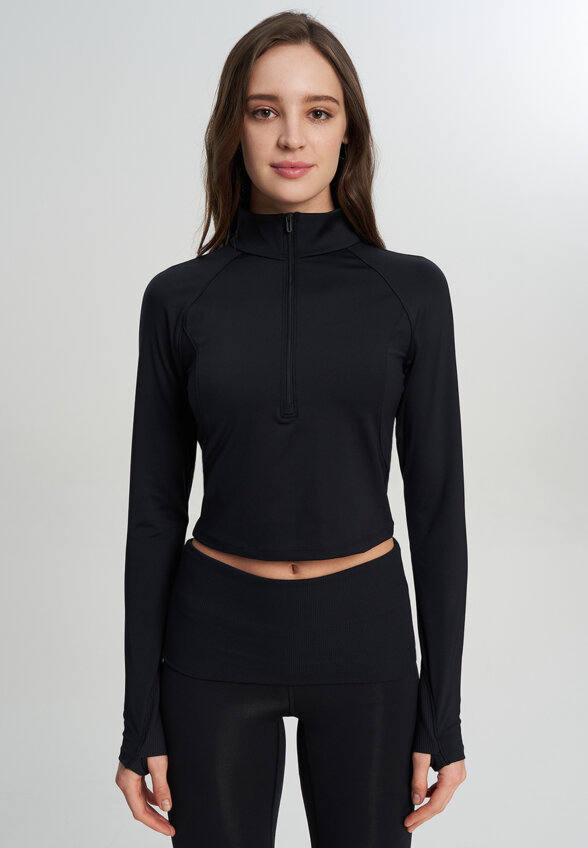 Рашгард женский Under Armour Meridian HZ, Черный