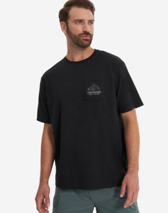 Футболка мужская Patagonia Chouinard Crest, Черный женщинам