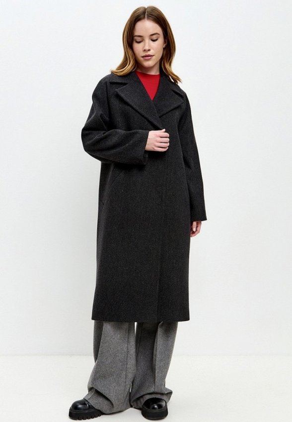 Пальто двубортное Rozhkova