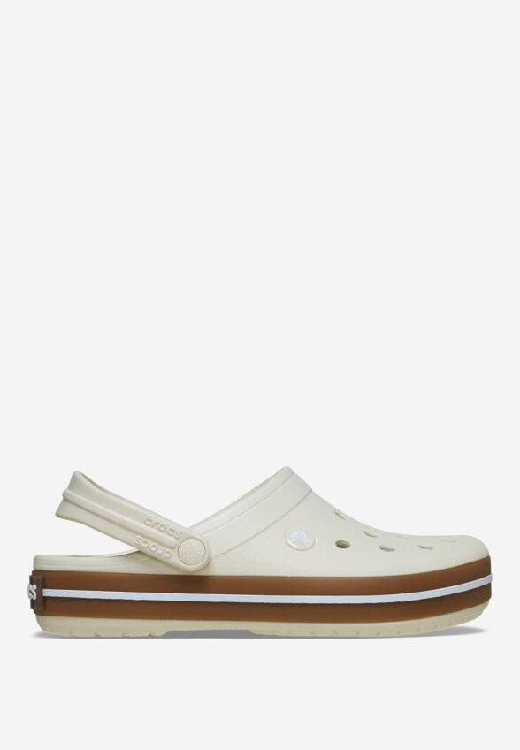 Сабо женские Crocs Crocband Gum, Бежевый