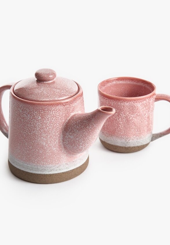 Заварочный чайник из каменной керамики