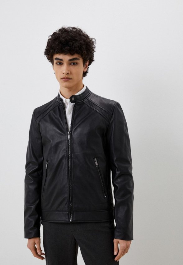 Куртка кожаная Urban Fashion for Men