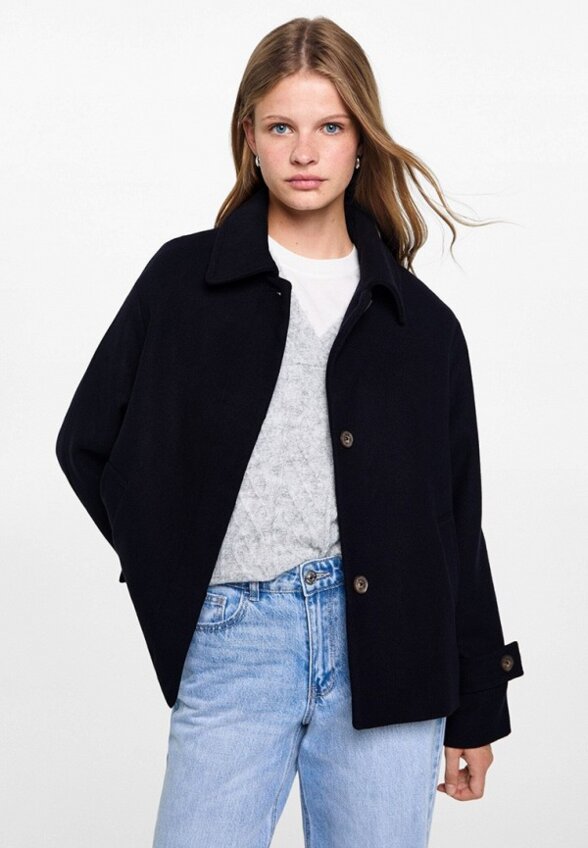 Полупальто Mango Teen