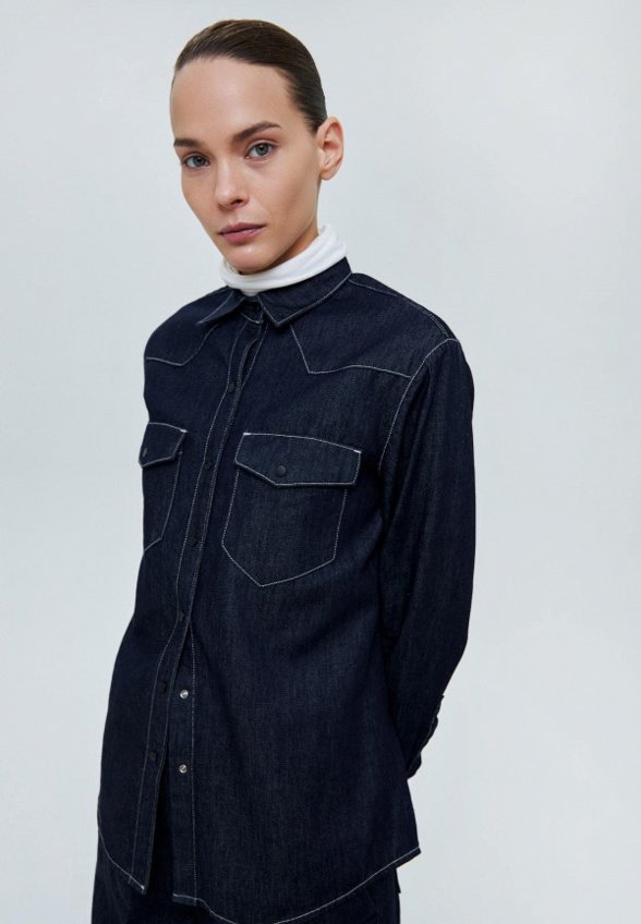 Рубашка джинсовая IDOL