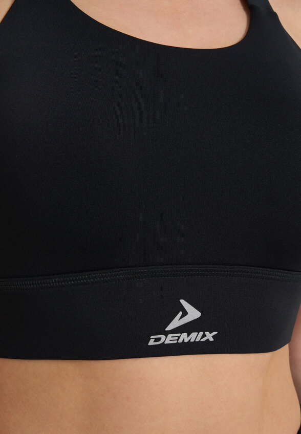 Топ бра спортивный Demix RaceWind Trail, Черный