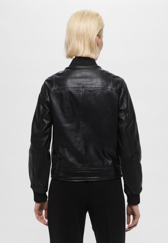 Куртка кожаная Trussardi