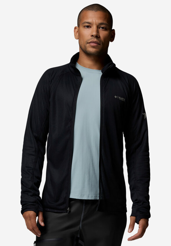 Толстовка мужская Columbia Summit Step Full Zip, Черный