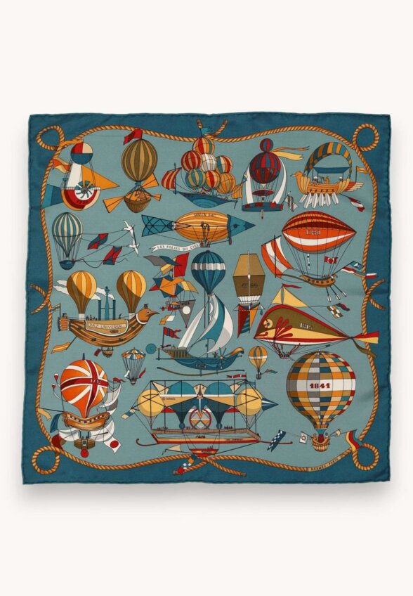 Hermes Silk Scarf