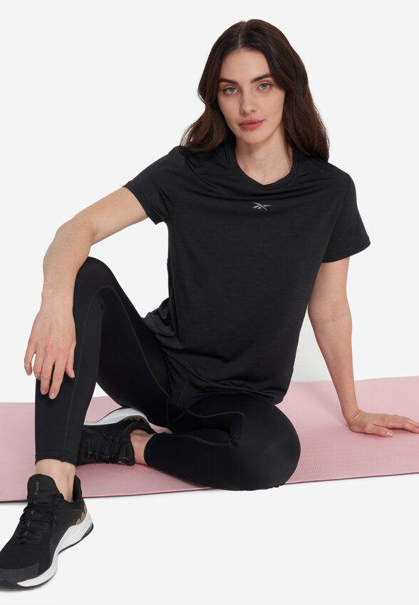 Футболка женская Reebok Rbk Chill Athletic, Черный