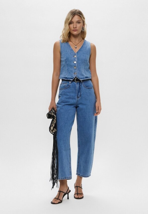 Жилет джинсовый Zarina