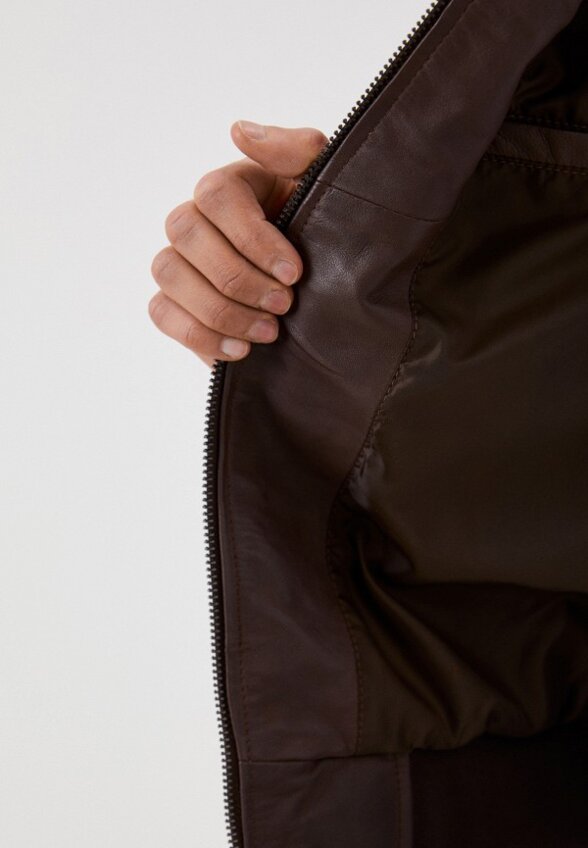 Куртка кожаная Urban Fashion for Men