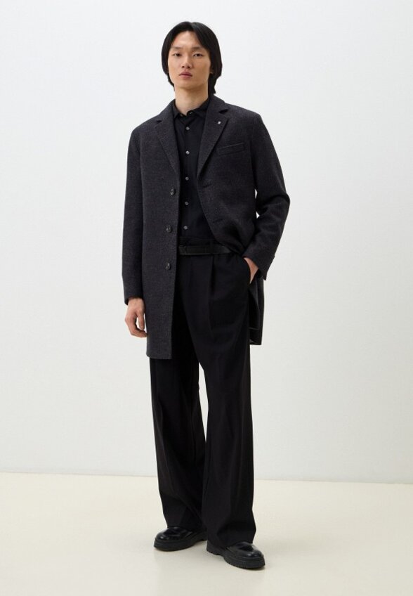 Пальто однобортное Dtmd