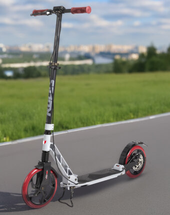 Самокат Roces Lux 250 мм, Черный детям