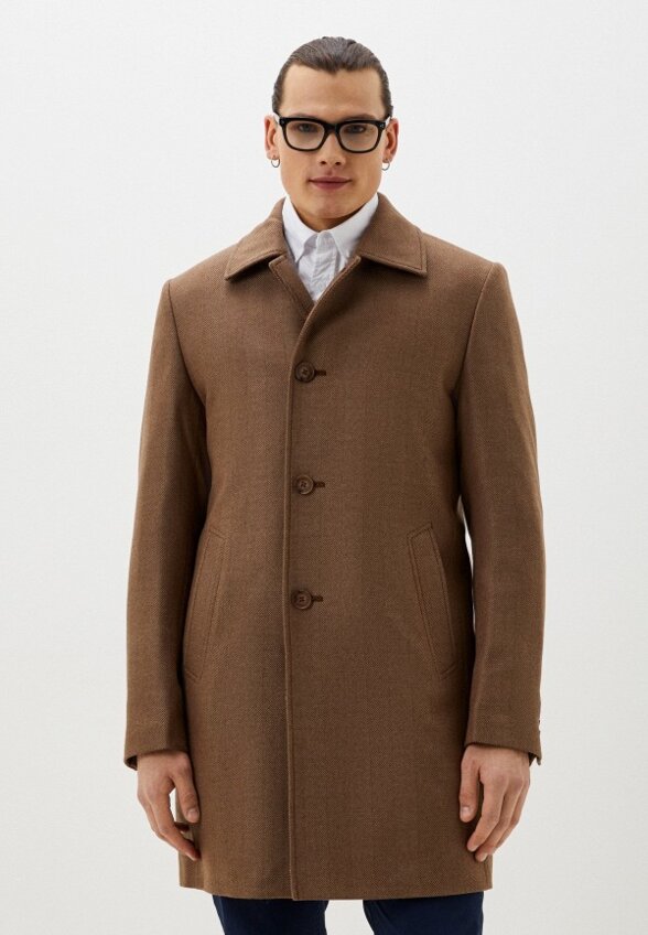 Пальто однобортное Bazioni