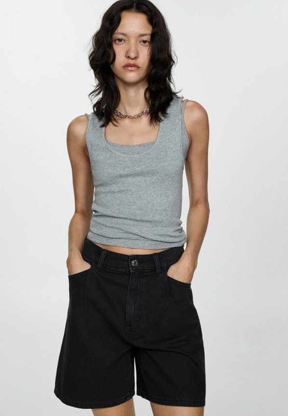 Шорты джинсовые Mango