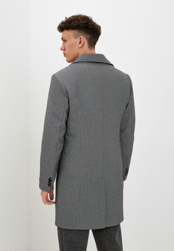 Пальто двубортное Misteks design