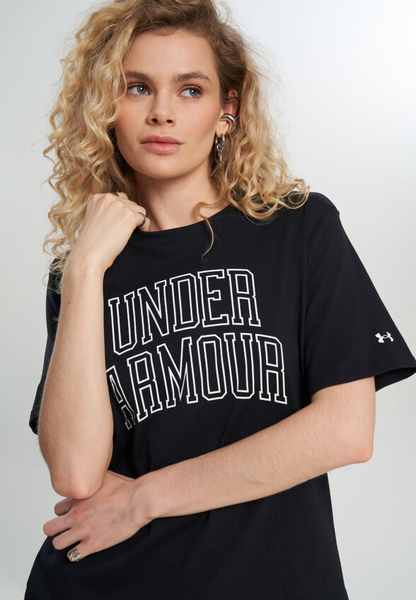 Футболка женская Under Armour Rival OS Campus, Черный